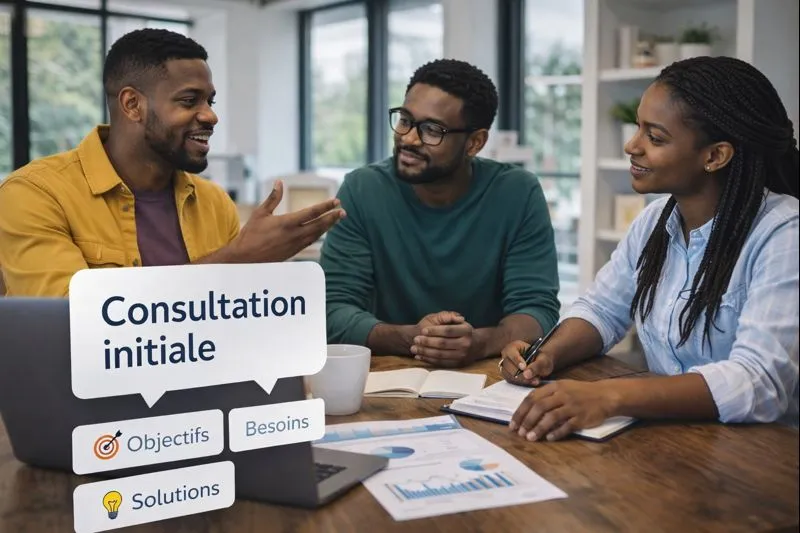 Étape 1 : consultation initiale