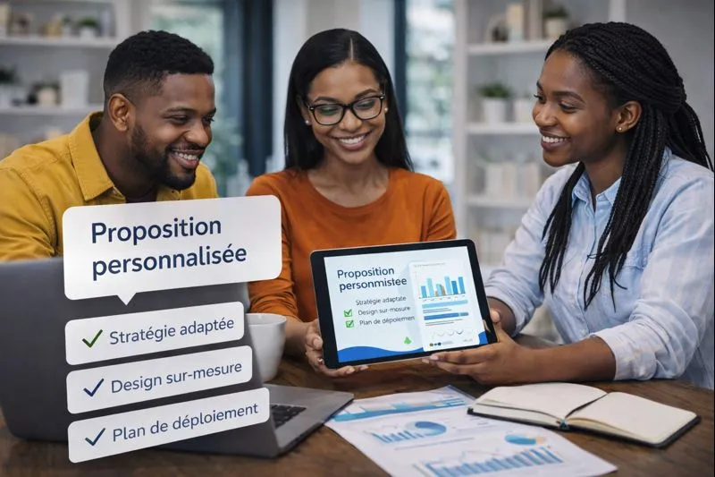 Étape 2 : proposition personnalisée